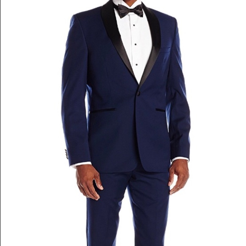 Vince Camuto Blue Tuxedo